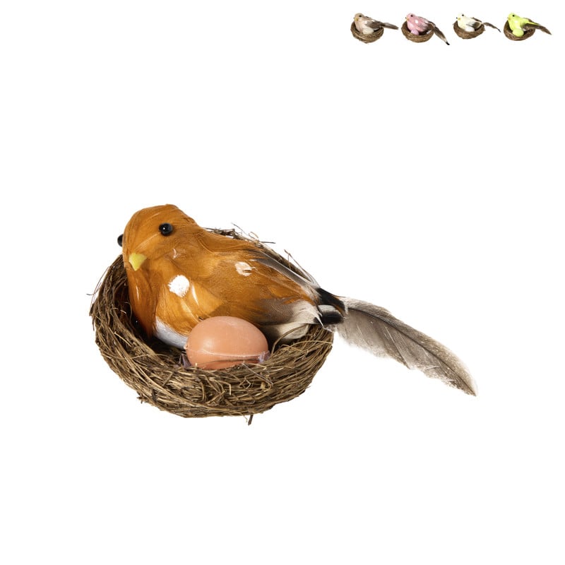 Vogelnestje - diverse varianten - ø7x5 cm