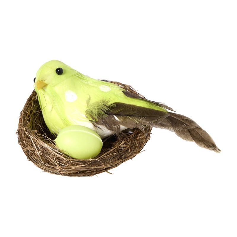 Vogelnestje - diverse varianten - ø7x5 cm