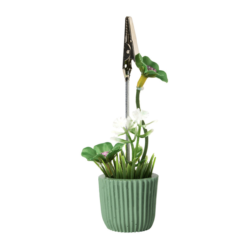 Fotoclip bloempot - diverse kleuren - ø3.4x11 cm