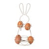 Eieren etagere haas - wit - ø17x31 cm
