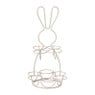 Eieren etagere haas - wit - ø17x31 cm