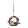Hanger vogelnestje klein - diverse varianten - ø10 cm