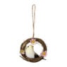 Hanger vogelnestje klein - diverse varianten - ø10 cm