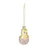 Hanger kuiken glas - diverse varianten - ø4.5x8.3 cm