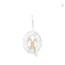 Hanger teddy ei met haas - diverse varianten - 9x7 cm 