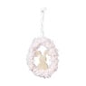 Hanger teddy ei met haas - diverse varianten - 9x7 cm 