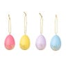 Hanger ei neon - set van 12 - ø4x6 cm