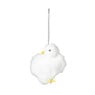 Hanger kuiken pluche - diverse varianten - 9x8x7.5 cm
