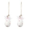 Hanger ei met stippen - diverse varianten - set van 2