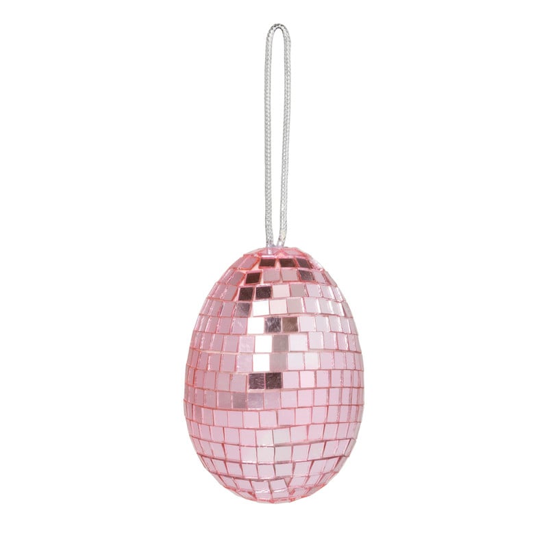 Paasei disco klein - diverse varianten - ø5.7x7.7 cm