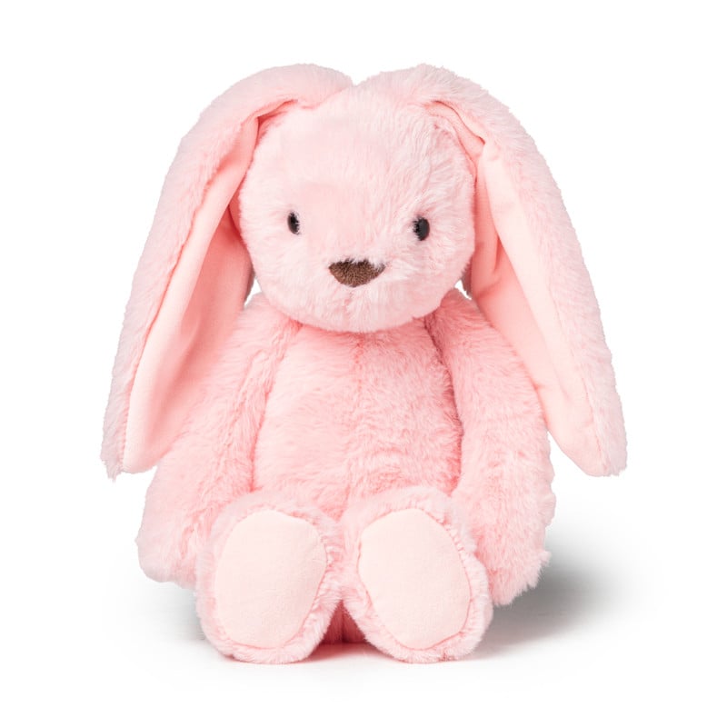 Knuffel haas - roze -25 cm