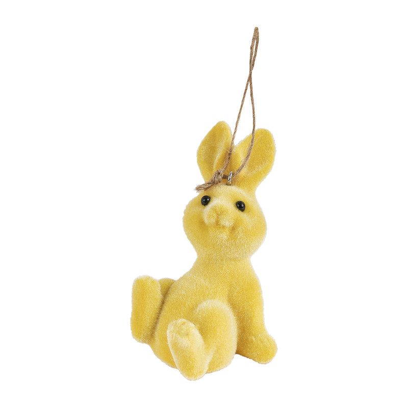 Paashaas hanger - diverse kleuren - 8 cm 
