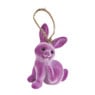 Paashaas hanger - diverse kleuren - 8 cm 