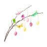 Decoratie eieren - glitter - set van 9