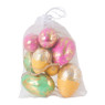 Decoratie eieren - glitter en goud - set van 9