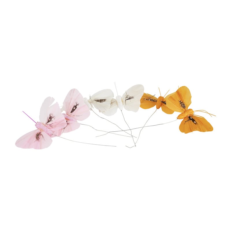 Vlindertjes - set van 6