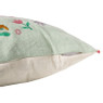 Kussen bloem happy easter - multikleur - 35x50 cm