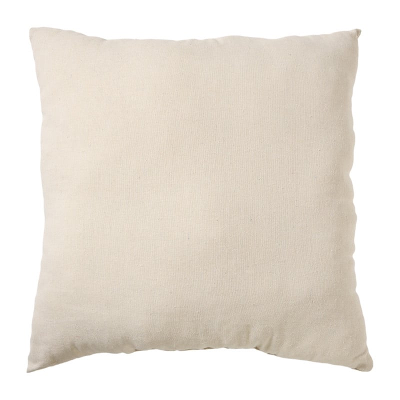 Kussen paashaas - beige/bruin - 45x45cm 
