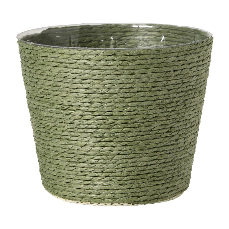 Bloempot mand klein - diverse varianten - ø12x9 cm