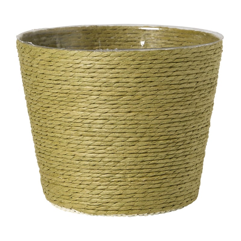 Bloempot mand klein - diverse varianten - ø12x9 cm