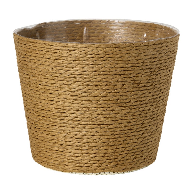Bloempot mand groot - diverse varianten - ø13.5x11 cm