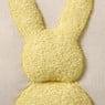 Kussen paashaas - beige/geel - 45x45 cm