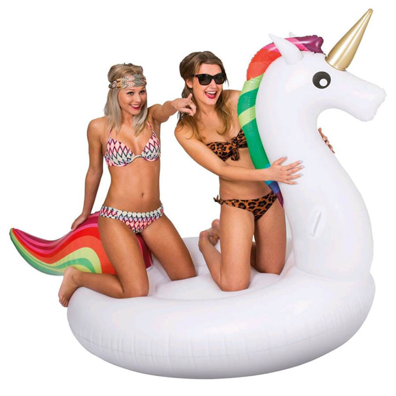 Unicorn XL opblaasbaar - 172 cm