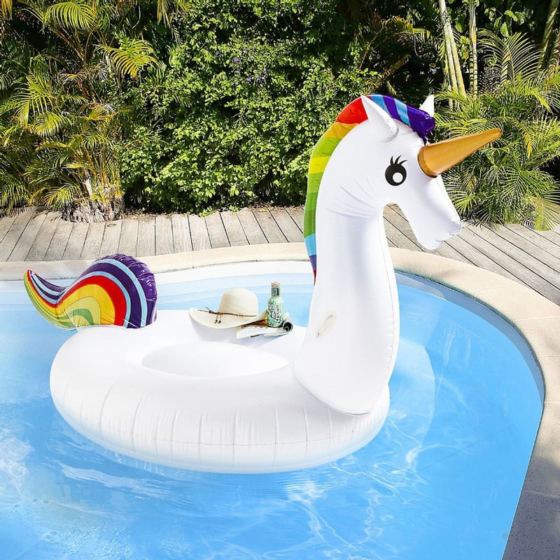 Luchtbed unicorn XXL - 172x132 cm