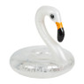 Flamingo zwemband glitter - wit - 118 cm 