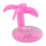 Palmboom drinkhouder - roze - 22x20x30 cm