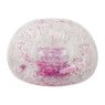 Opblaasbare glitterstoel - roze