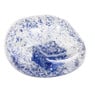 Opblaasbare glitterstoel - blauw