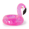 Drinkhouder flamingo - roze - 20x18 cm 