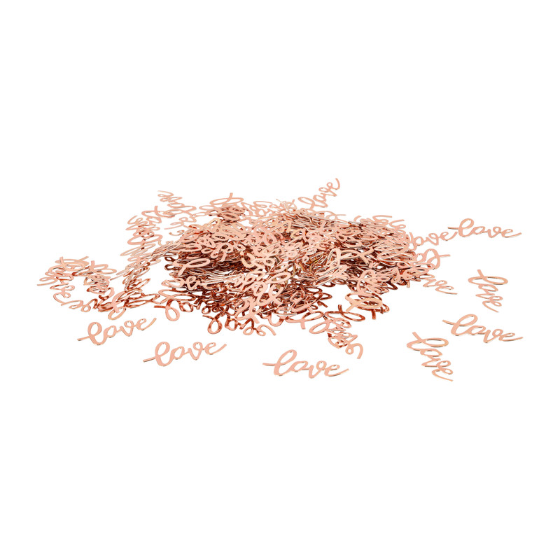 Confetti love - rose goud