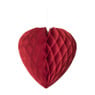 Honeycomb hart - rood 