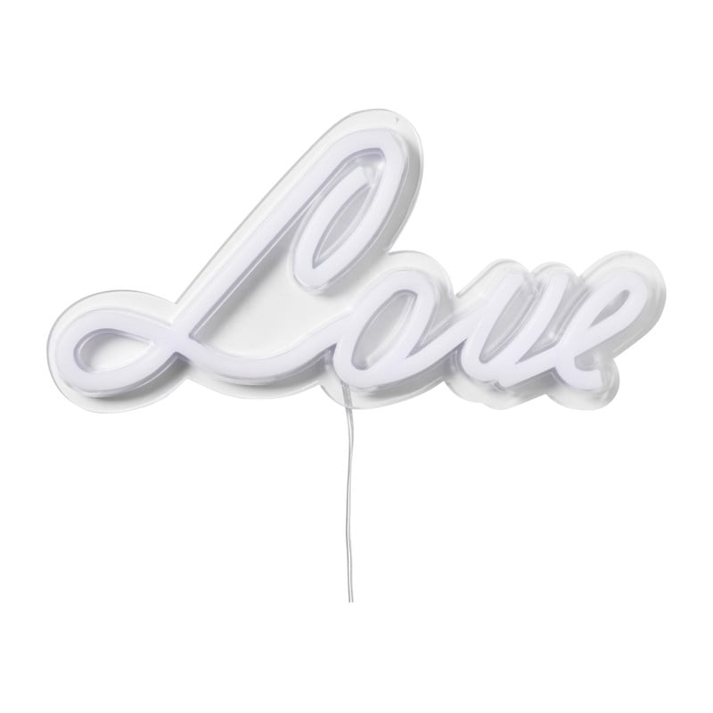 Neon LED light love - diverse kleuren - 15x30x1.5 cm