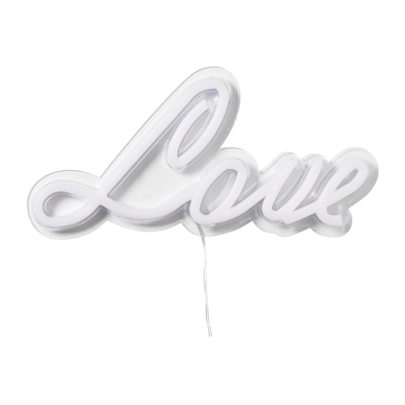 Neon LED light love - diverse kleuren - 15x30x1.5 cm
