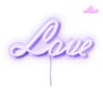 Neon LED light love - diverse kleuren - 15x30x1.5 cm