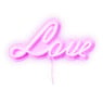 Neon LED light love - diverse kleuren - 15x30x1.5 cm