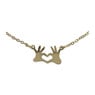 Armband met hartjes - diverse varianten - goud