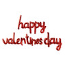 Folieballonnen Happy Valentines Day - 40 cm