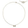 Ketting met hartjes - diverse varianten - goud
