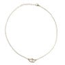 Ketting met hartjes - diverse varianten - goud
