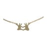 Ketting met hartjes - diverse varianten - goud