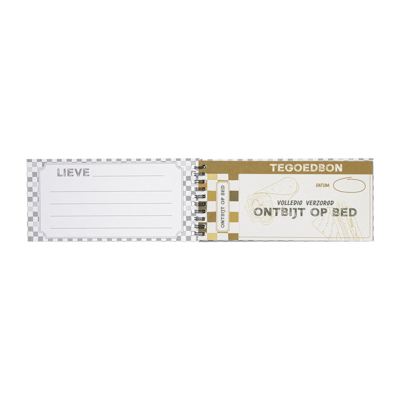 Tegoedbonnenboekje Vaderdag - 15 coupons