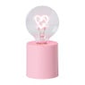Led lamp hartje - roze - ø7.8x16.5 cm