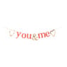 Guirlande you and me - 150 cm 