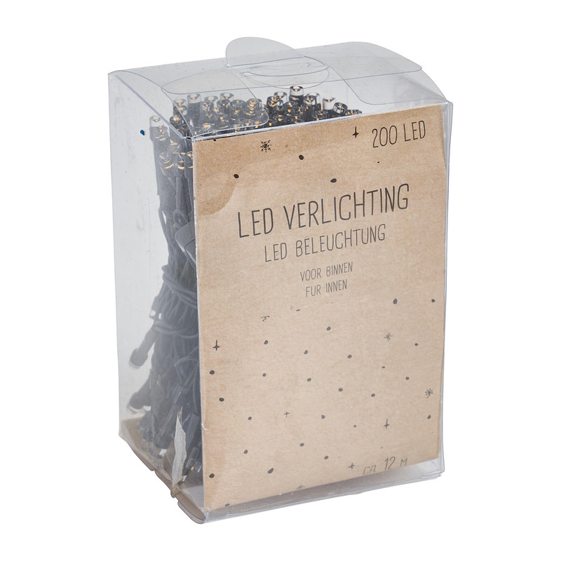 Kerstverlichting LED - 200 lampjes - 1200 cm 
