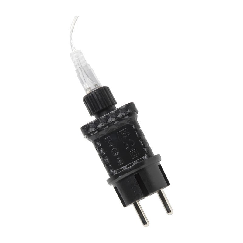 Kerstkrans met LED lampjes - warm wit - ø36 cm