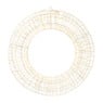Kerstkrans met LED lampjes - warm wit - ø36 cm